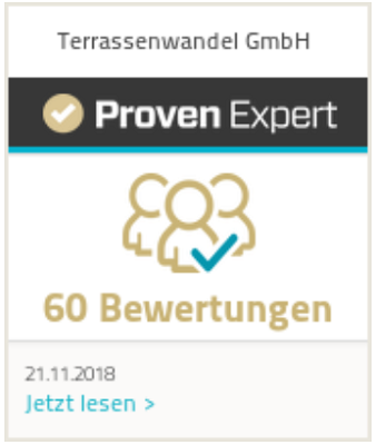 proven expert terrassenwandel